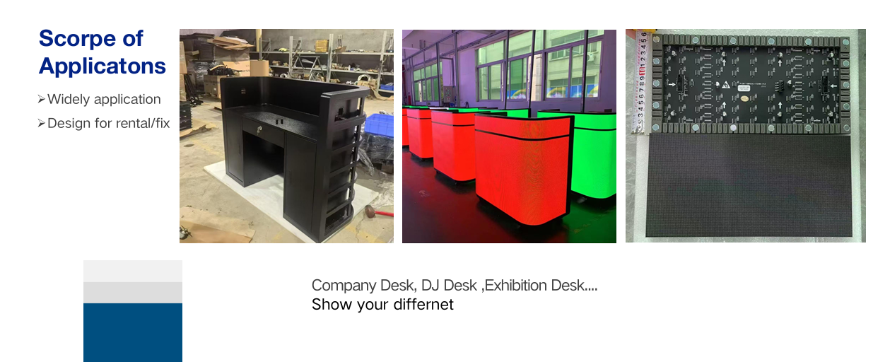 It adopts flexible soft LED modules, supports multiple pixel pitches P1.25/P1.53/P1.86/P2/P2.5